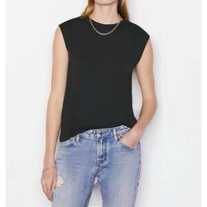 Frame Denim Black Muscle Tee